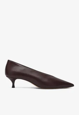 Babouche 40 Nappa Leather Pumps