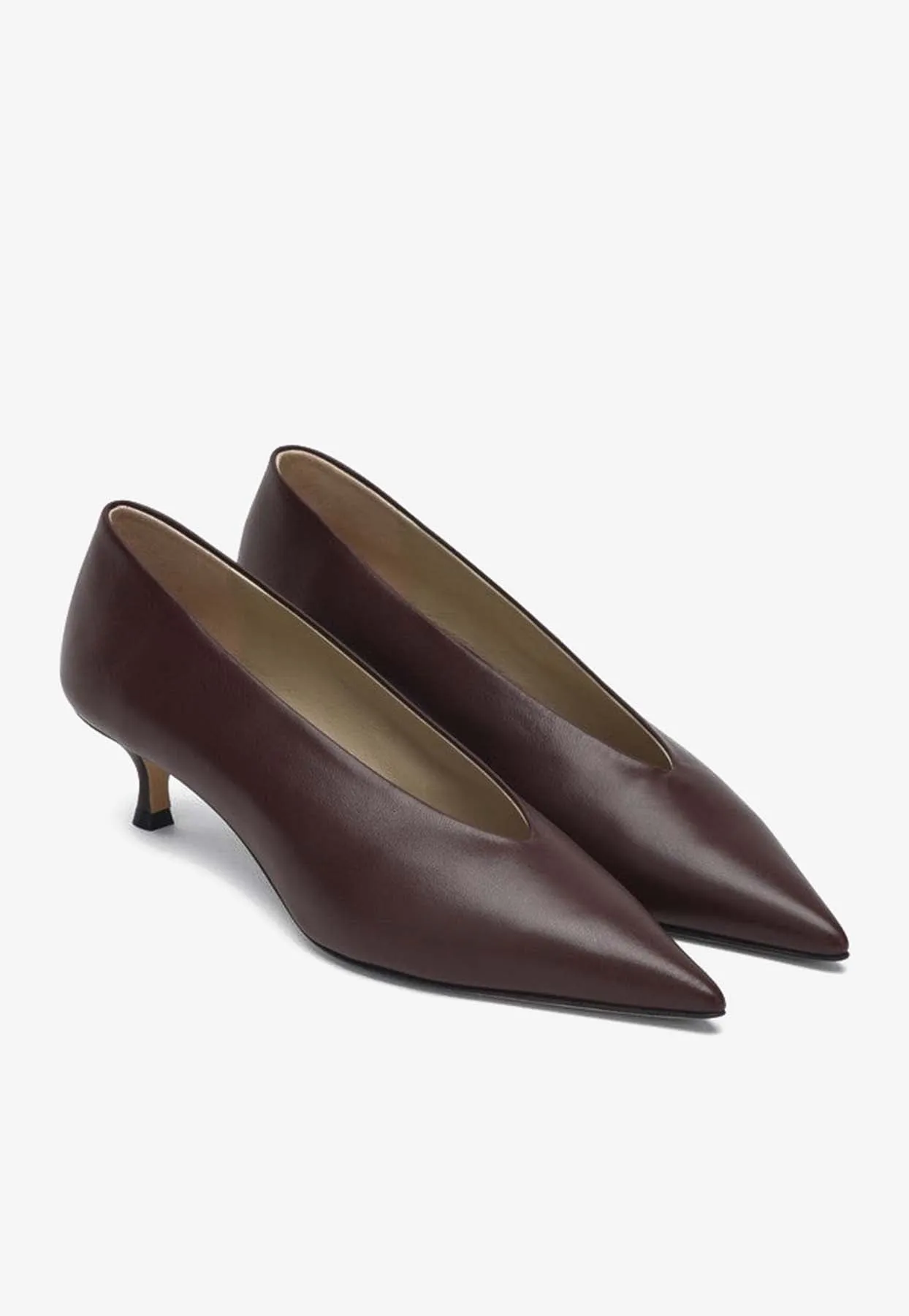 Babouche 40 Nappa Leather Pumps