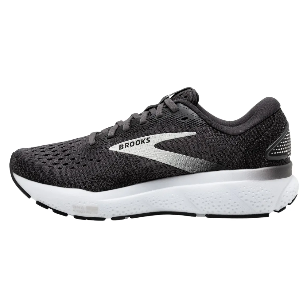 Brooks Ghost 16 Black/Grey/White Running Shoe (Women's)