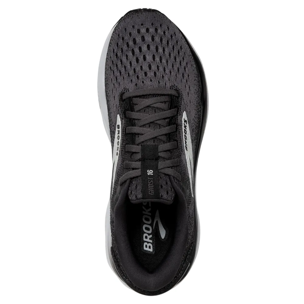 Brooks Ghost 16 Black/Grey/White Running Shoe (Women's)