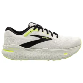 Brooks Men's 110406 071 Ghost Max Grey Black Sharp Green Cushion Running Shoes