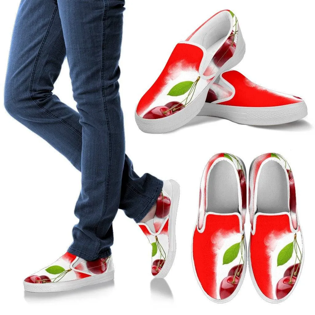 Cherry Women Slipons