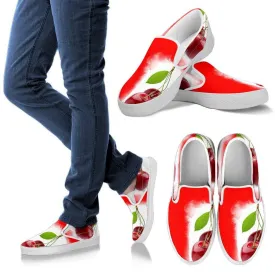 Cherry Women Slipons
