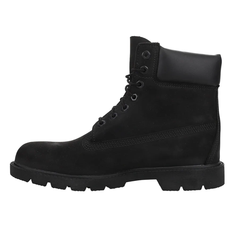 Classic 6 Inch Waterproof Round Toe Lace Up Boots