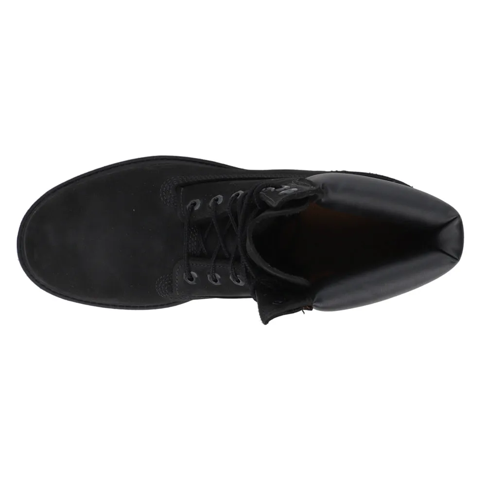 Classic 6 Inch Waterproof Round Toe Lace Up Boots
