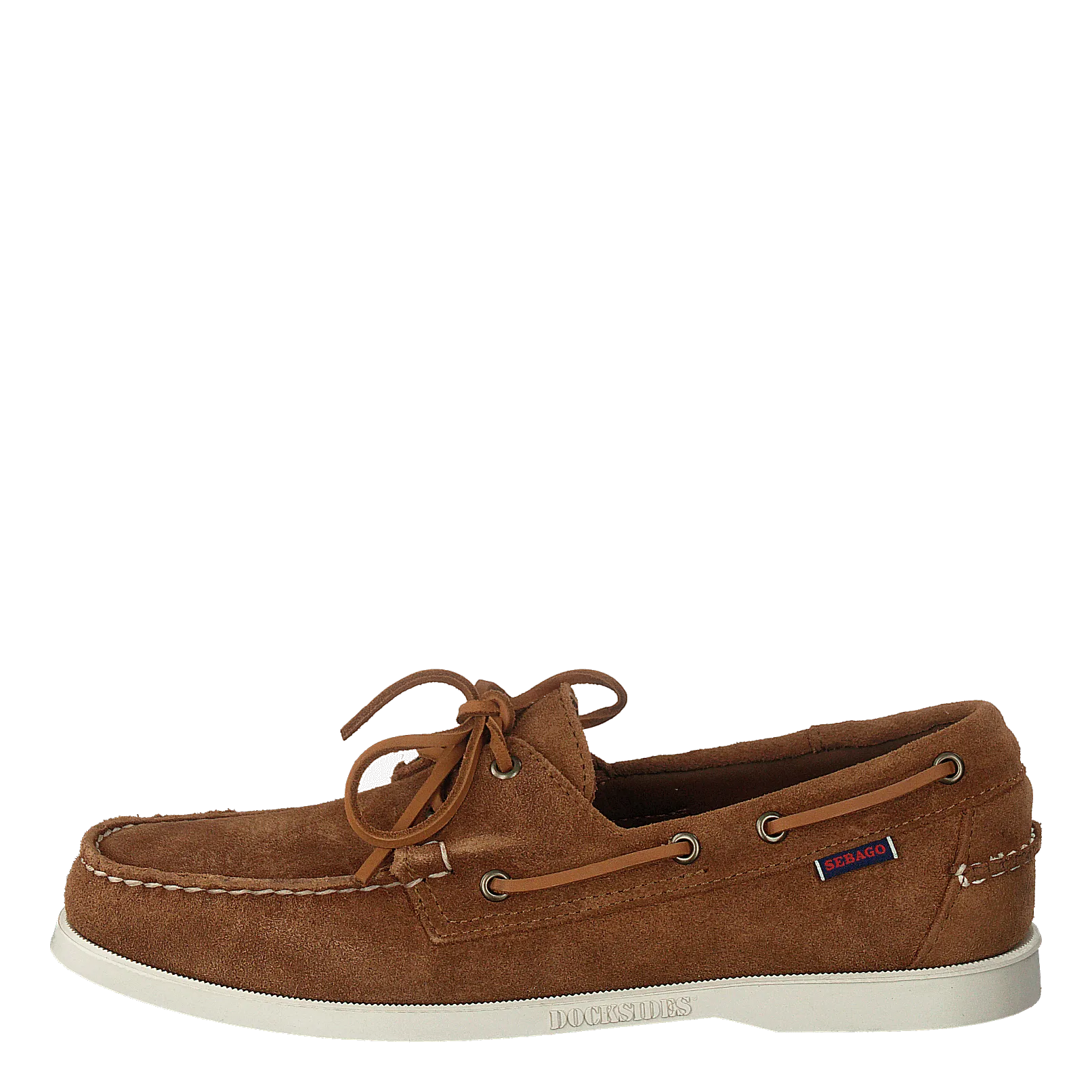 Docksides Portland Suede Brown Cognac