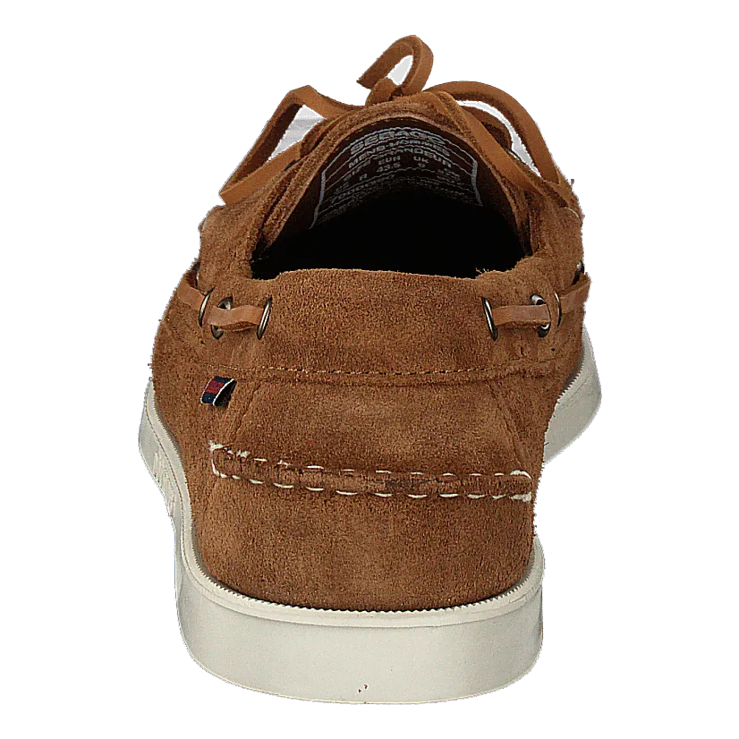 Docksides Portland Suede Brown Cognac