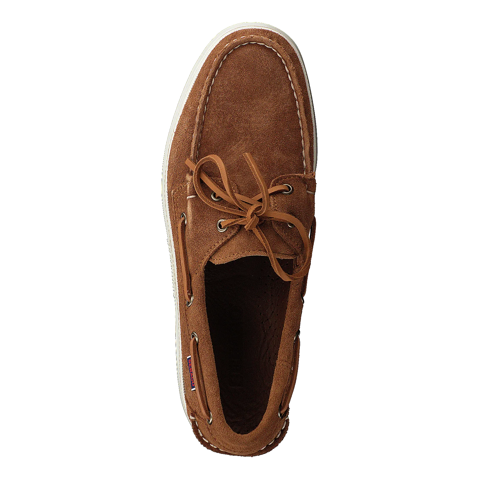 Docksides Portland Suede Brown Cognac