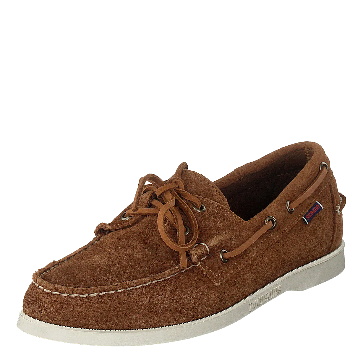 Docksides Portland Suede Brown Cognac