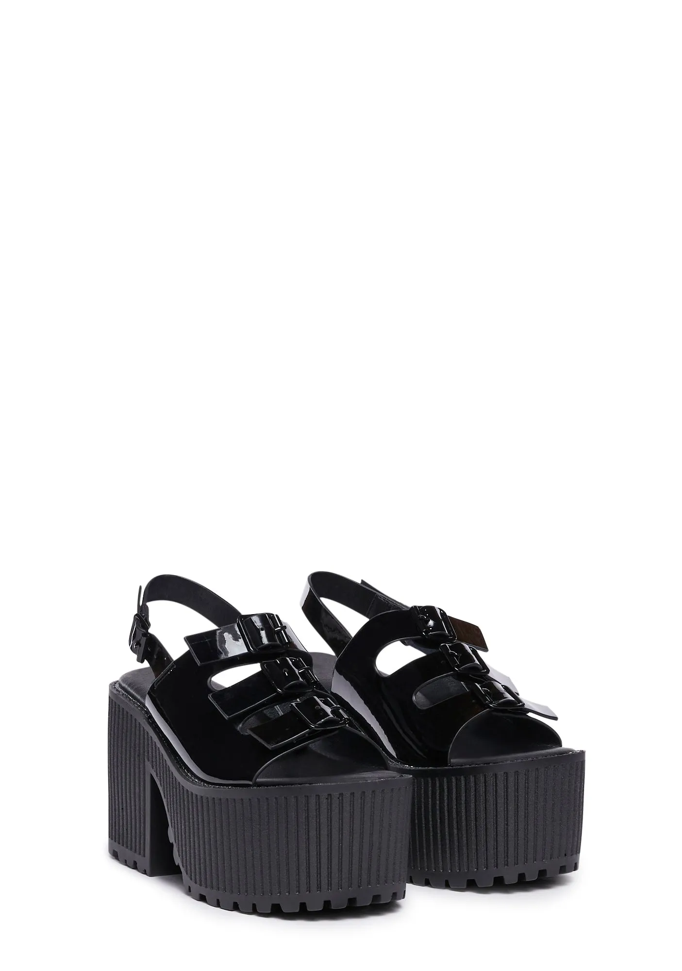 Draven Platform Sandals - Patent