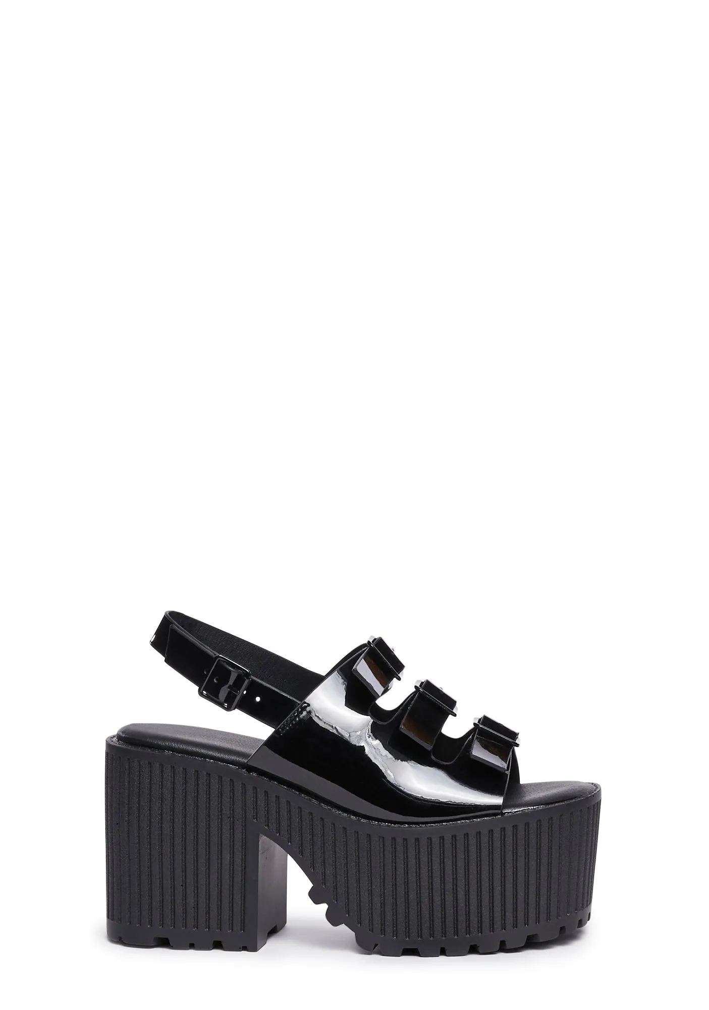 Draven Platform Sandals - Patent
