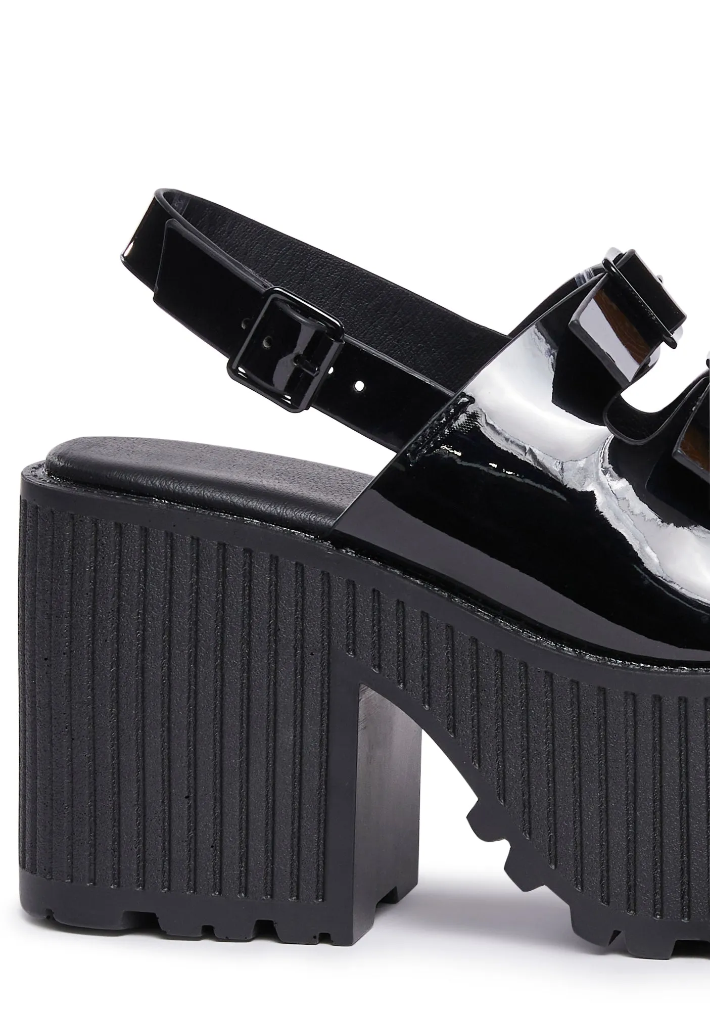 Draven Platform Sandals - Patent