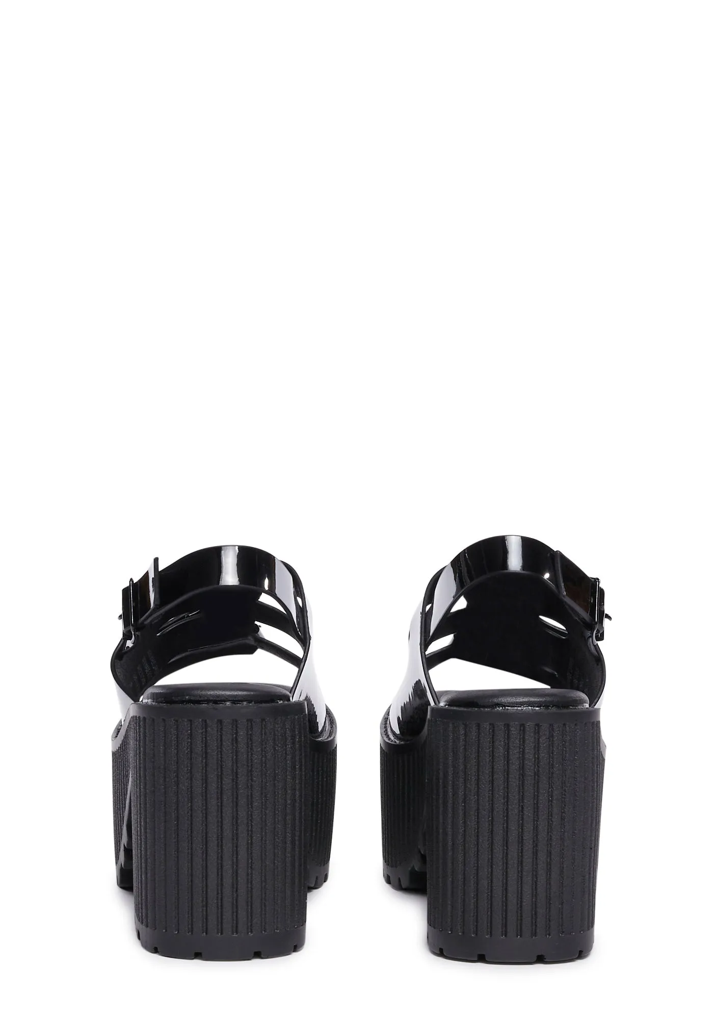 Draven Platform Sandals - Patent