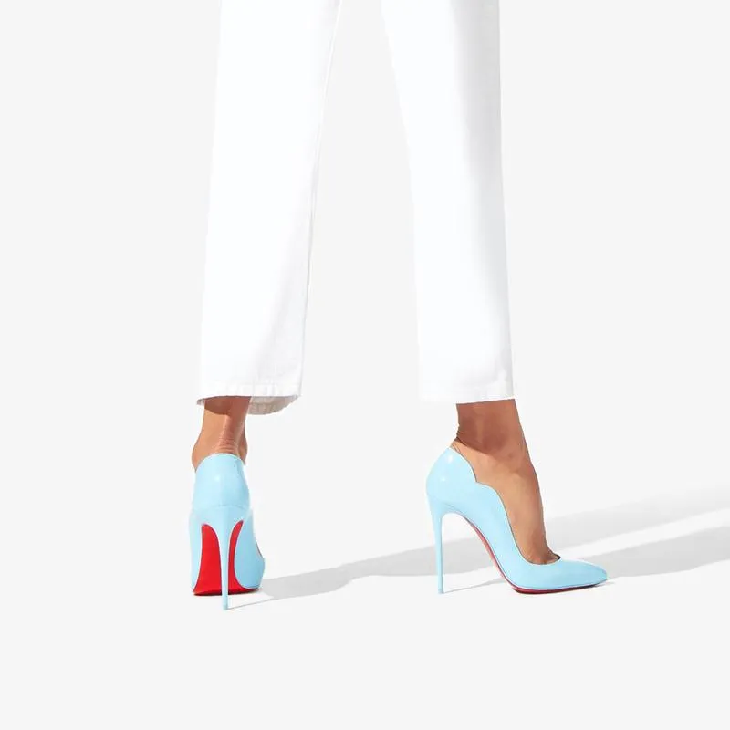 Glossy Blue Pump