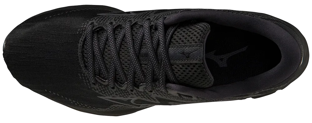Mizuno Women's Wave Rider 27 D - Black/Ebony/Black