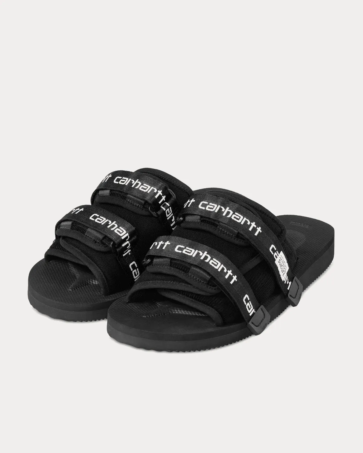 Moto Black Slip Ons