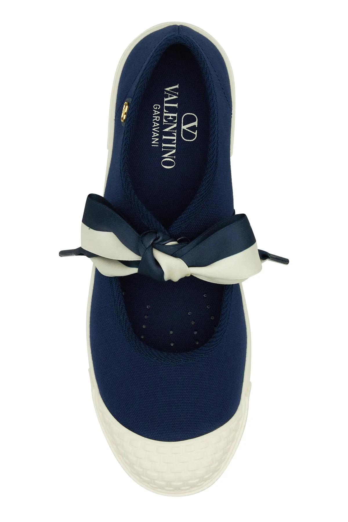 Navy blue canvas Bay By Bay slip ons