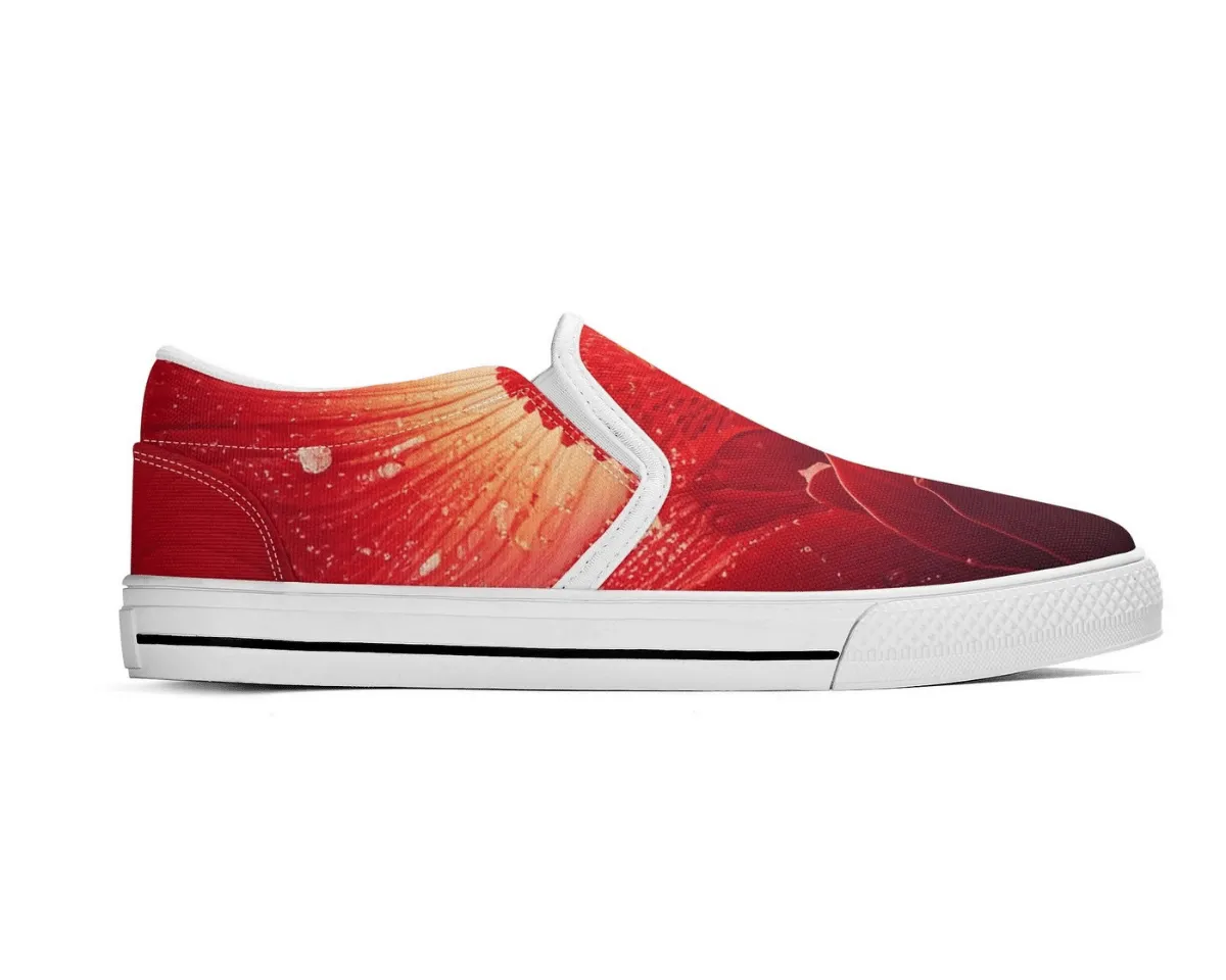 Sunburst Bloom Slip-Ons