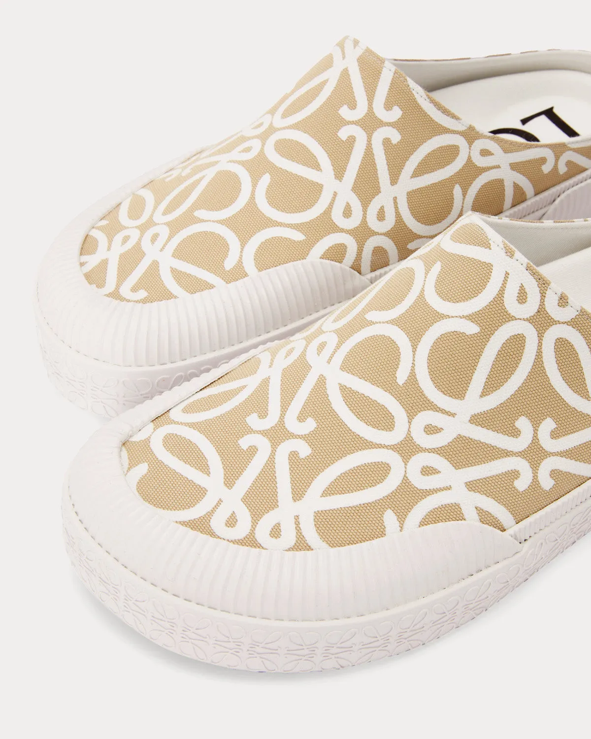 Terra Vulca Canvas Oat Milk Slip Ons