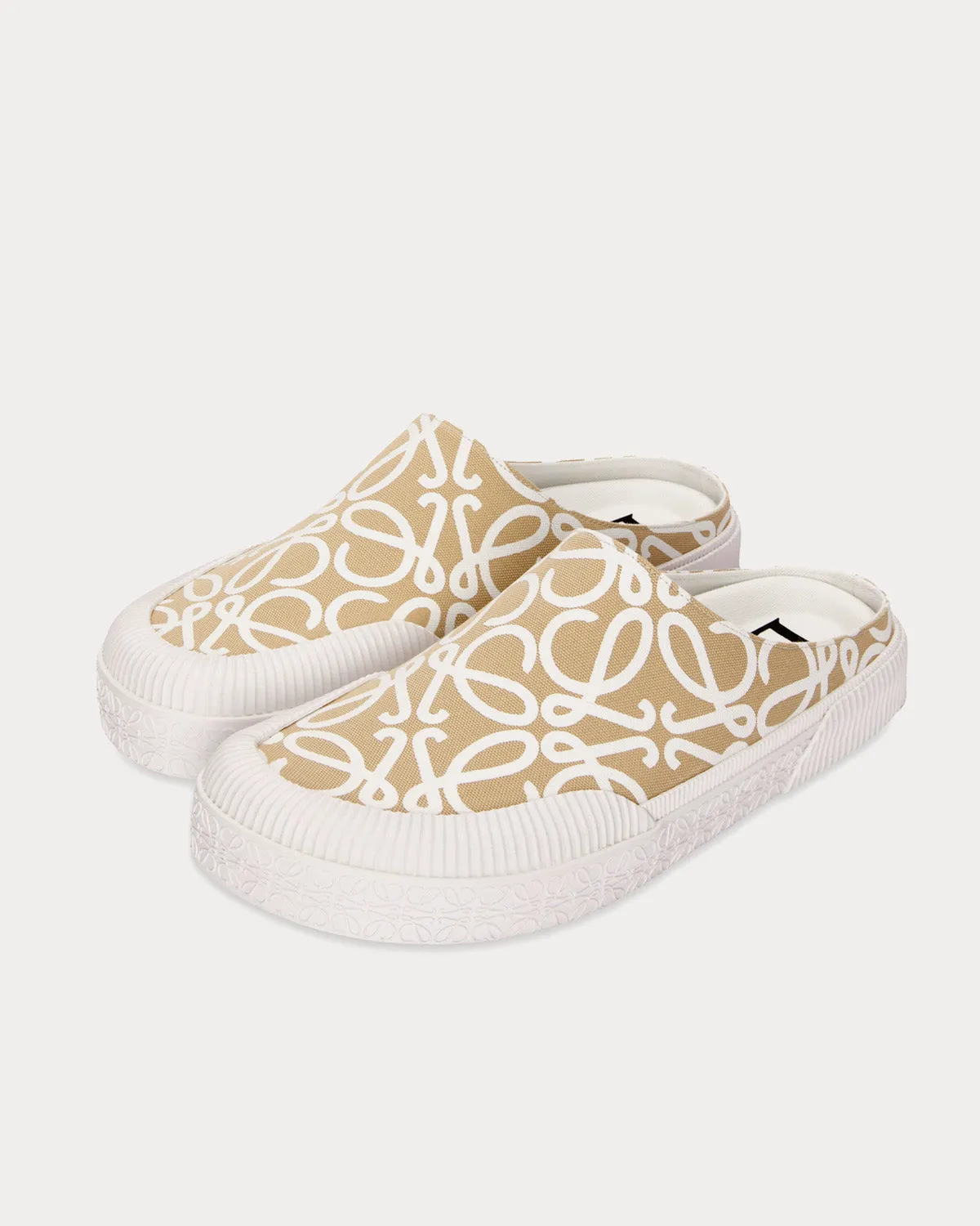 Terra Vulca Canvas Oat Milk Slip Ons