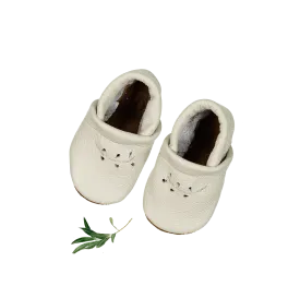 The Leather Mocc - Bone