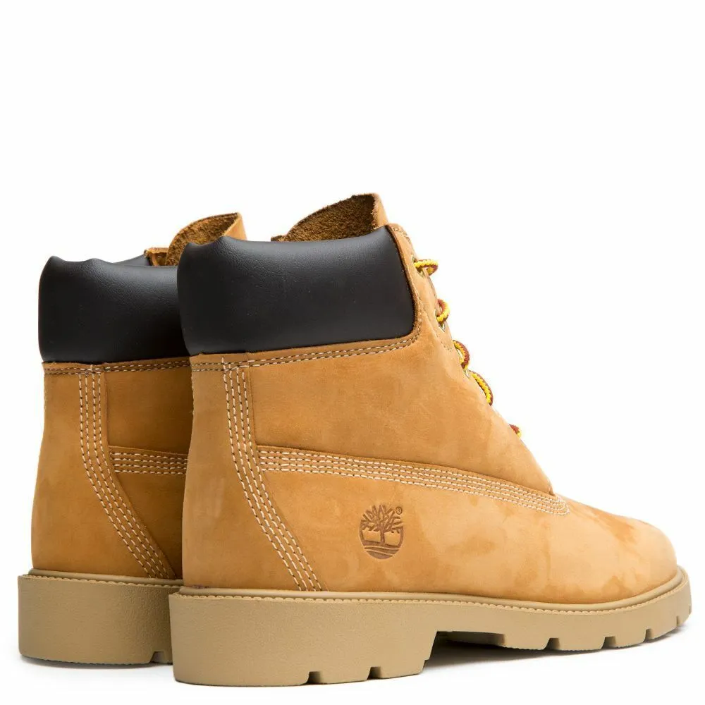 Timberland 6 Inch Classic TB010960 Youth Boy's Wheat Leather Boots Shoes HS1935
