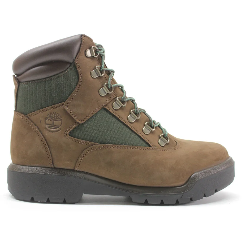 Timberland Field 6 Inch Waterproof Nubuck Men's Ankle Hiking Boots