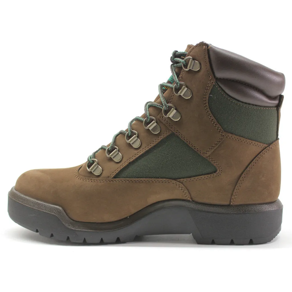 Timberland Field 6 Inch Waterproof Nubuck Men's Ankle Hiking Boots